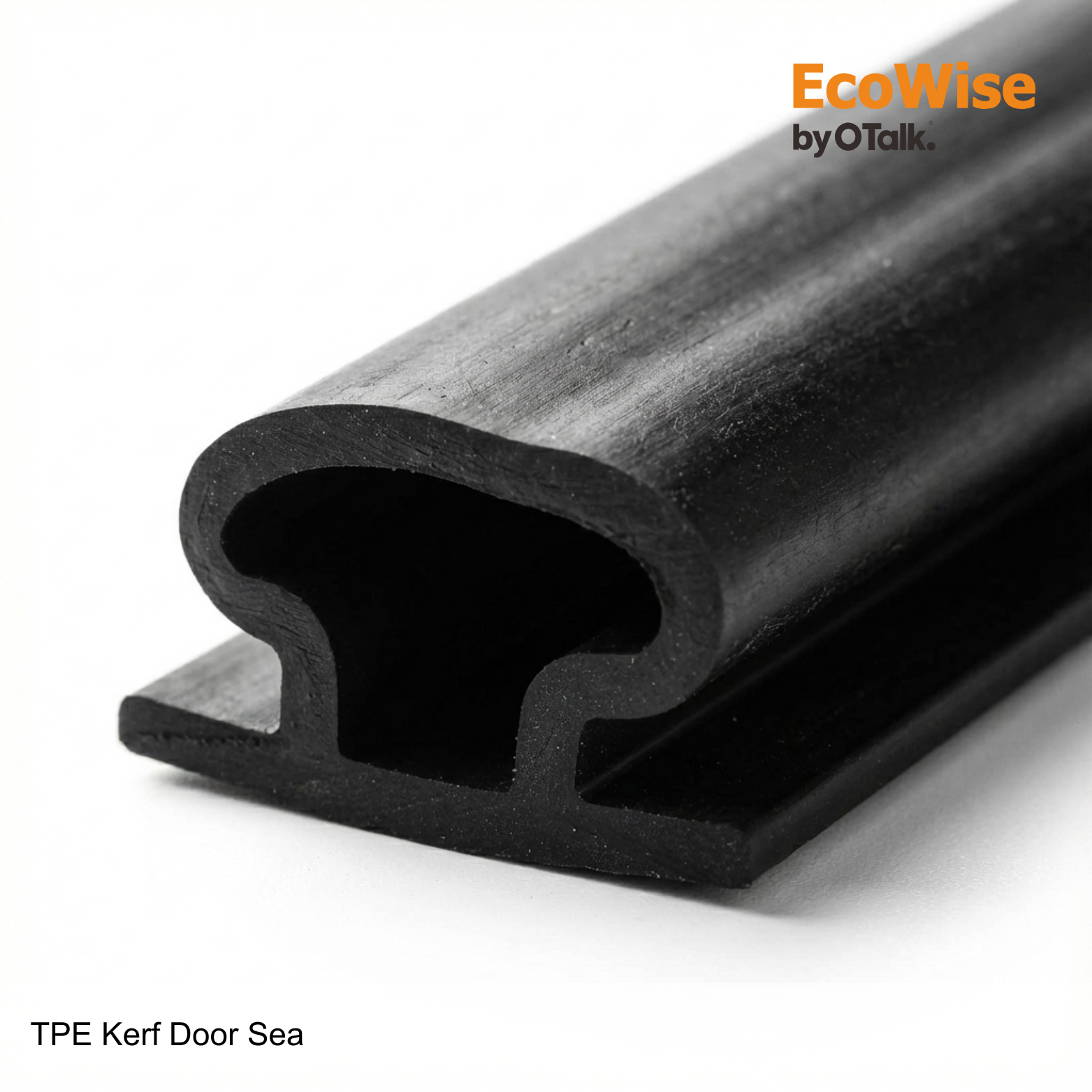 Kerf-Mount TPE door sealing system